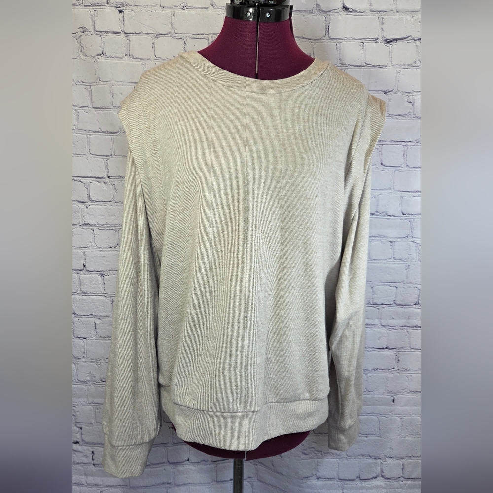 Bohme Cream Cowl Neck Sweater